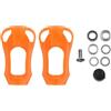 ZMdooreasy Per DAIWA modificato baitcasting parti accessori set con manopole acriliche, blocco, viti, guarnizioni e cuscinetti per un funzionamento affidabile della bobina (arancione)