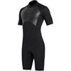 Fockety Cerniera Posteriore in Neoprene, Neoprene da 2 Mm Calore e flessibilità per Tutto il Corpo Shorty Dive Skin Muta Primaverile a Maniche Corte, Mute da Sub per Pesca Subacquea, (XL)