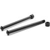 SkyjOy Sgancio Rapido MTB Spiedini for mozzo Ruota Bici Guarnizione Albero Perno Passante con Dado Bicicletta da Montagna for Telaio di Apertura 142 148 ASSE 12mm MTB Strada