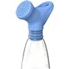 Generisch Soffione doccia per bottiglie d'acqua, in silicone, a prova di perdite, ideale per escursioni, sport, picnic, giardinaggio, lavaggio delle mani, irrigazione, camper