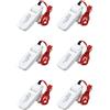 Vjsujehgy 6X Interruttore Un Galleggiante per Pompa di Sentina Automatico 12V 24V o 32V per Barca Yacht Caravan Pesca Marina Pompa Acqua Auto sopra/off