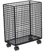 RMWHGDUL Supporto per Tappetini Oga, Carrello Organizer per Palestra Domestica, Studio, Rullo in Schiuma E Cinghia da
