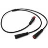 YUYUEMI Cavo del freno a 2 pin 1T2 per sensore di segnale del freno per E-Bike Scooter 44 cm Cavo di prolunga impermeabile Y Splitter Cavo adattatore freno EBike universale