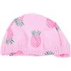 KICHOUSE Cuffia da Nuoto 2 Unitá Rosa Protezione Efficace e Design Semplice per Vacanze Estive e Nuoto in Piscina