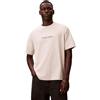Calvin Klein SS Rlxd Standard Logo Crewnk Tee Lv040hm228 Magliette Uomo (Pacco da 1)