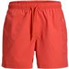 JACK & JONES Pantaloncini da Mare Regular Fit Pink M
