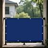 ZTAOPSH Vela Ombreggiante Rettangolare 3.5 x 3.5 m Protezione Solare Tenda da Sole Parasole Traspirante per Esterno, Giardino, Terrazza, Balcone, Piscina, Patio, Blu Scuro
