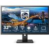 PHILIPS MONITOR 32 LED IPS 16:9 2560x1440 4MS 250 CDM, DP/HDMI, PIVOT, MULTIMEDIALE - 325B1L