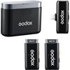Godox Sistema microfonico wireless WES1 KIT2 2,5GHz "