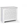 we point Cassapanca Bianca Panca apribile portatutto in Legno cm 60 x 30 x 52