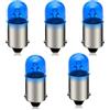 SOFOC BA9S 12V Halogen Bulb Blue Spie Cruscotto Auto/Aerei, Luci Platone, Luci di Cortesia, Luci Ambiente & Luci Laterali 5Pcs
