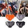 Midimttop Parabrezza per moto Protezione parabrezza Deflettore antivento Parabrezza Visiera anteriore Visiera fit for 1290 SUPER DUKE R 20-24 1290 SUPER DUKE RR21-24/EVO 22-24 (Arancione)