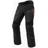 REV'IT! Revit Tornado 4 H2O pantaloni tessili da moto impermeabili, nero, 4XL