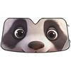 GAIREG Carino Panda Face parasole parasole per auto parasole per auto 145 x 80 cm