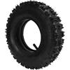 VGEBY Pneumatico per Moto 4.10-6 Pneumatico Esterno per Camera D'aria Pneumatico in Gomma Addensato per Moto da Neve 47cc 49cc