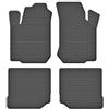 edecor Tappetini in gomma per auto, tappetini in gomma, per VW New Beetle, anno di costruzione 1998 - 2010 U-21