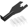 Generic Rimozione della manovella - Dispositivo di estrazione della maniglia automatica del finestrino, strumento per pannello interno della porta | Affidabile auto camion SUV RV berlina parabrezza console