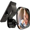 Yuentoen Specchietto retrovisore per bambini, specchietto retrovisore per bambini, girevole a 360°, infrangibile, con clip per telaio per la maggior parte delle auto