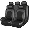 ZZRSFHTD Coprisedili Auto, per Nissan Qashqai III (J12) 2021 2022 2023 Set Copri-Sedile Anteriori Posteriori Universali Accessori Auto Interno,Grey