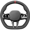 MEWANT Coprivolante Su Misura da Cucire per 5 Series G60 G61 | 5 Series G60 G61 Touring 7 Series G70 i5 G60 Sedan / G61 Touring i7 G70 Traspirante Per Volanti Riscaldati Resistente