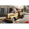 Miniart GERMAN 3t CARGO TRUCK WITH MG 151/20 DRILLING KIT 1:35