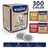 Caffè Borbone 300 Cialde Caffè Borbone ESE 44 mm 150 Oro + 150 Rossa Compostabili FiltroCarta