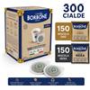 Caffè Borbone 300 Cialde Caffè Borbone ESE 44 mm 150 Oro + 150 Nera Compostabili