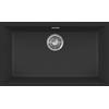 Elleci Lavello Elleci Incasso 1 vasca 74,8 x 44,8 Zen - F 130 Keratek Black LKZ13086F01
