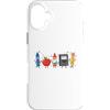 Back To School Students Custodia per iPhone 16 Plus Divertente Insegnante Vita
