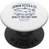 Biblical Humor Tees Funny Christians Simon Peter & Co. Cristiano divertente PopSockets PopGrip Adesivo