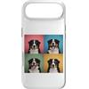 Bernese Mountain Puppy Lover PS Custodia per iPhone Air Bernese Montagna Face Ritratto Photobooth Con Occhiali Da Sole
