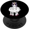 Grandio Design Introverted Intellectual Unicorno dito medio divertente magico offensivo animale maleducato PopSockets PopGrip Adesivo