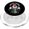 Grandio Design Introverted Intellectual Dita Di Pollo Divertente Adulto Dito Medio Gallo Rude PopSockets PopGrip per MagSafe