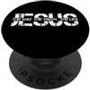 Christian Jesus Christ Bible Verse Cross Cristiano Gesù Cristo Bibbia Versetto Dio Croce Religiosa Fede PopSockets PopGrip Adesivo