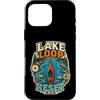 Jimbeels Custodia per iPhone 16 Pro Max Lake Loop Reset Kayak Rotta Lago