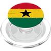 Ptera: I Love Ghana A Cool Flag for Prou Bandiera Ghana per Orgoglioso Tifosi Ghanesi o Mezzo Ghanese PopSockets PopGrip per MagSafe