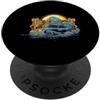 Classic Car Apparel & Clothing US Cars - Auto d'epoca PopSockets PopGrip Adesivo