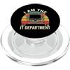 IT Support Headquarters Professionista IT Io sono il reparto IT Help Desk System Admin PopSockets PopGrip per MagSafe