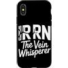 Interventional Radiologist Gifts for Wom Custodia per iPhone X/XS Radiologo interventista IR Tech Radiologia interventistica