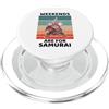 Retro Koala Weekends Are For Samurai Lov Vintage Carino Koala Lover Weekend sono Per Samurai PopSockets PopGrip per MagSafe