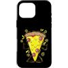 pizza Italy cheese salami pizzeria food Custodia per iPhone 16 Pro Max Pizza Pezzo medita Fast Food Stone Oven
