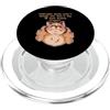 Funny Cat Meme Middle Finger Sarcastic C Divertente gatto arrabbiato dito medio - Umorismo sarcastico amante dei gatti PopSockets PopGrip per MagSafe