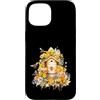 Honeycomb Bloom Designs Custodia per iPhone 15 Acquerello Beehive Api Miele Drip Disegno Floreale