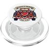 Summer Cookout Americana Fireworks Indep Pickup Truck Tailgate Watermelon, 4 luglio patriottico, USA PopSockets PopGrip per MagSafe