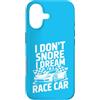 26Rd Londonshirts Apparel Custodia per iPhone 17 Non russo, sogno di essere una macchina da corsa, umorismo