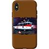 Ghostbusters Custodia per iPhone X/XS Ghostbusters Ecto Synth New York NYC anni '80 1984 Vintage Film
