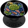 Jimbeels LILY POND READY Koi Piante Acquatiche PopSockets PopGrip Adesivo