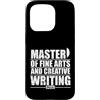profession academic degree university ca Custodia per iPhone 15 Pro Maestro di Belle Arti in Scrittura Creativa (M.F.A.)
