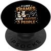 Optical Optometry Eye Care Designs Occhiali Ottico Mi Piace Cornici E Forse 3 Persone Occhiali PopSockets PopGrip Adesivo