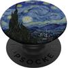 PopSockets Notte stellata di Vincent van Gogh | Famoso dipinto PopGrip Intercambiabile
